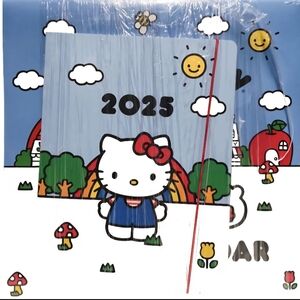 Hello Kitty 2025 Blue and Red Planner